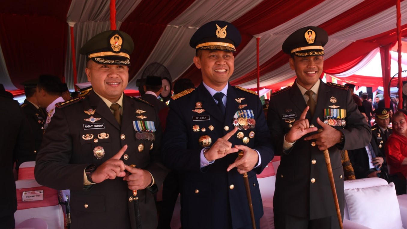 Danrem 073/Mkt Hadiri HUT Bhayangkara ke - 77